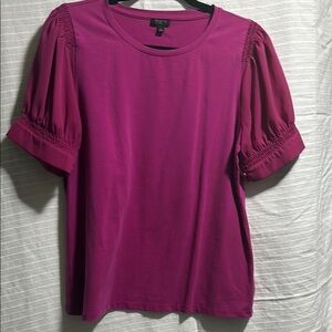 Talbots Women's Magenta Top
